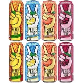 Peace Tea 4 Flavor Variety Natural Flavors | Sweet Tea Drink, 23 fl oz (Pack of 8)