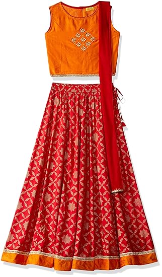 small girl ghagra choli