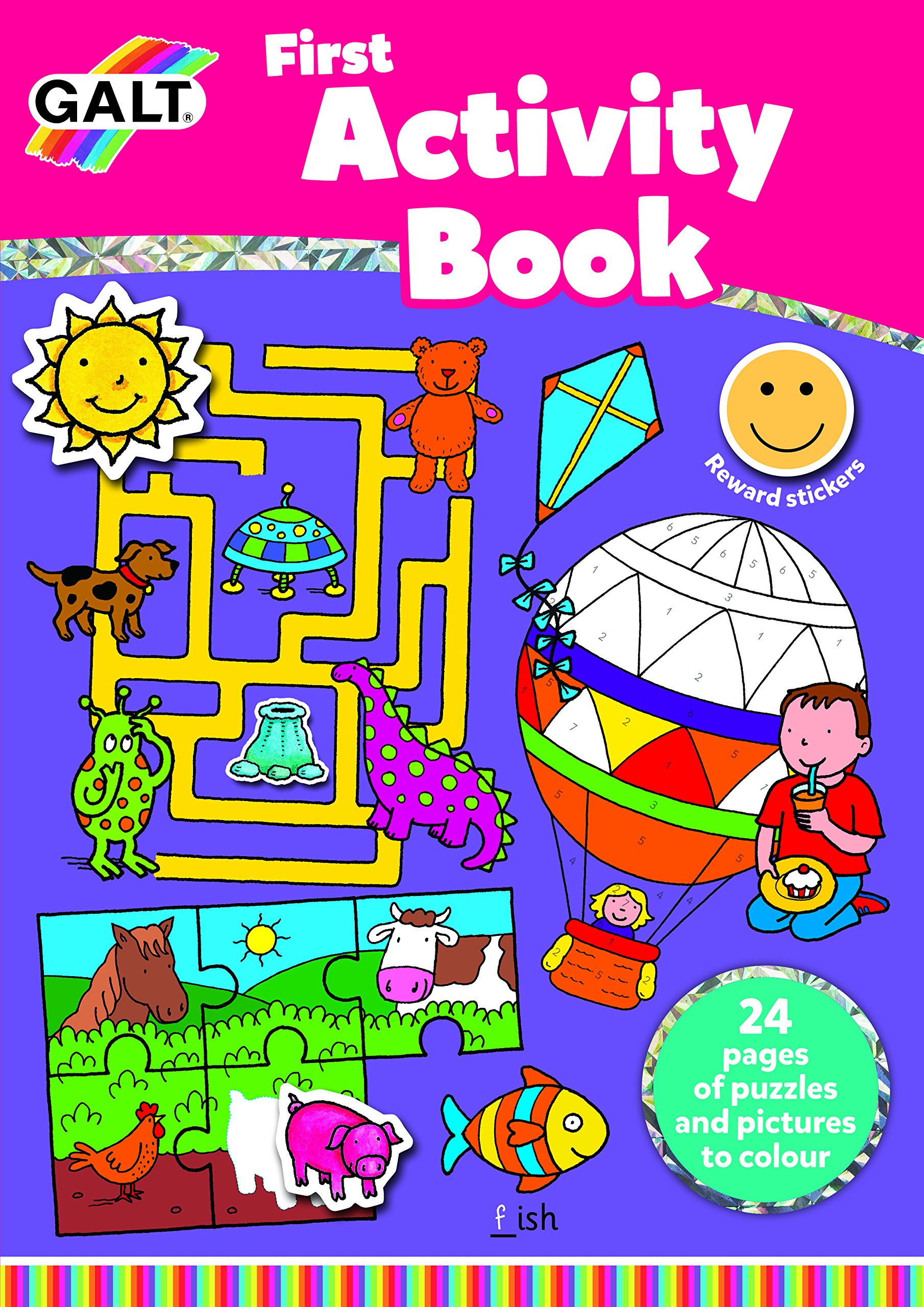 Galt Toys, First Activity Book, Activity Books for Kids, Ages 5 Years Plus