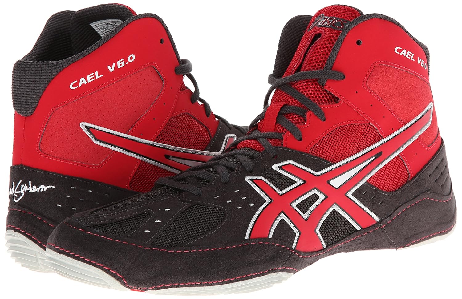 Asics Mens Cael V6.0 Wrestling Shoe Athletic Wrestling