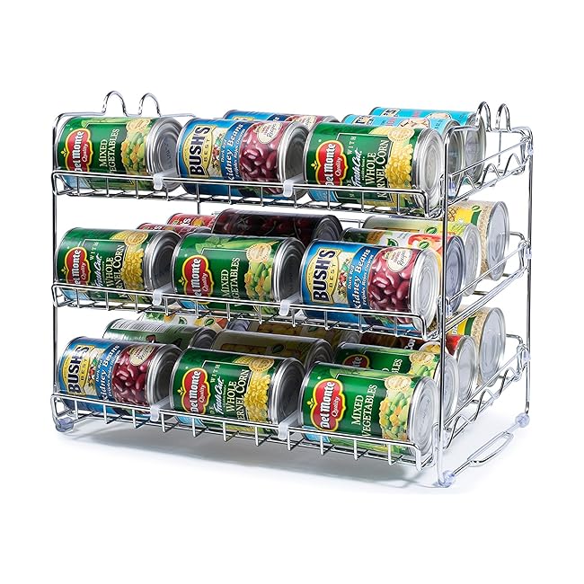 Stackable Can Rack Organizer, Storage for 36 c...