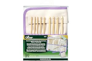 Clover Interchangeable Tunisian Crochet Hook "Takumi" Combo Set