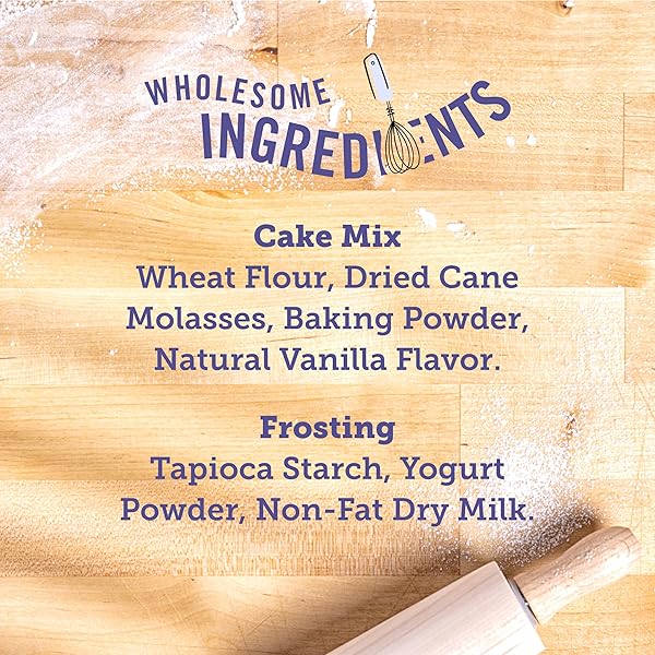 THREE DOG BAKERY ULTIMATE CELEBRATION DOG BIRTHDAY CAKE MIX, 11 OZ, DIY DOG-SAFE CAKE KIT WITH FROSTING, PERFECT FOR BIRTHDAYS, GOTCHA DAYS & EVERYDAY CELEBRATIONS
