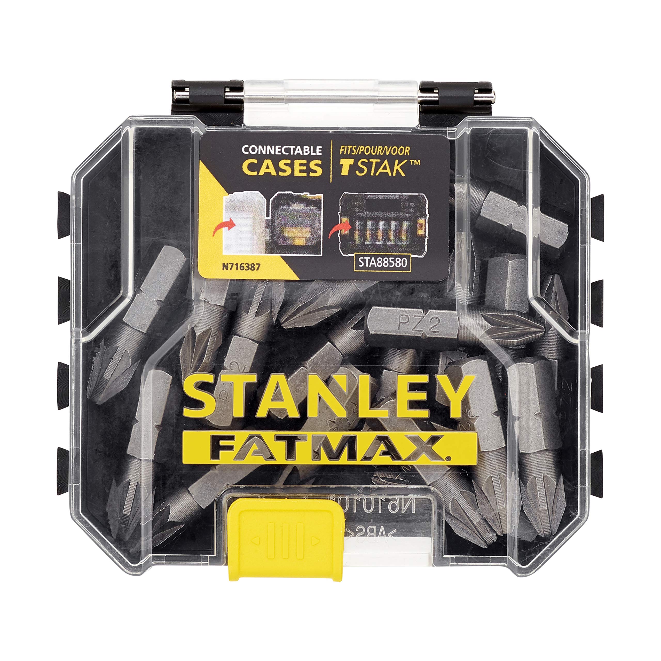 STANLEY STA88567-XJ Box of 20 STANLEY® FATMAX® Standard Loose Tips 25mm