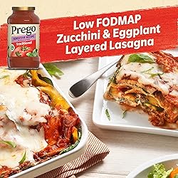 Prego Traditional Sensitive Recipe Low FODMAP Pasta
