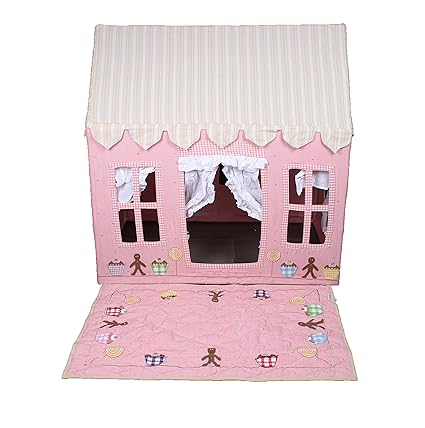 Buy Play House Large Kids Playhouse With Quilt With Bakery Theme