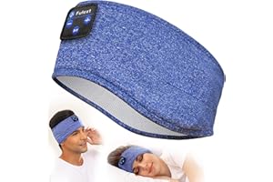 Perytong Sleep Headphones, Bluetooth Sports Headband Headphones with Ultra-Thin HD Stereo Speakers Perfect for Sleeping,Workout,Jogging,Yoga,Insomnia, Air Travel, Meditation