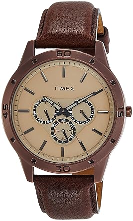 Analog Brown Dial Mens Watch-TW000U915