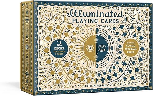 Download Illuminated Playing Cards: Two Decks for Games and Tarot PDF