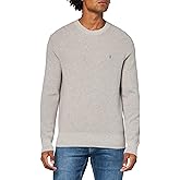 AllSaints mens Aspen Crew Neck Sweater