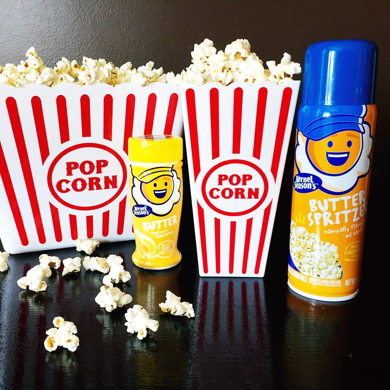 Kernel Season's Popcorn Spritzer, 4 Ounce (Pack of 6) : Grocery & Gourmet Food