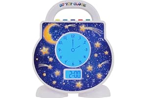 My Tot Clock (All-in-One Toddler Sleep Clock, Alarm Clock, White Noise, Timeout Timer, and Activity Timer