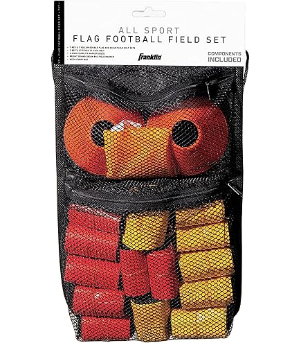 10 Ceintures De Flag Football Triple Menace - Rouge, Taille Small (20-32) - Neuves