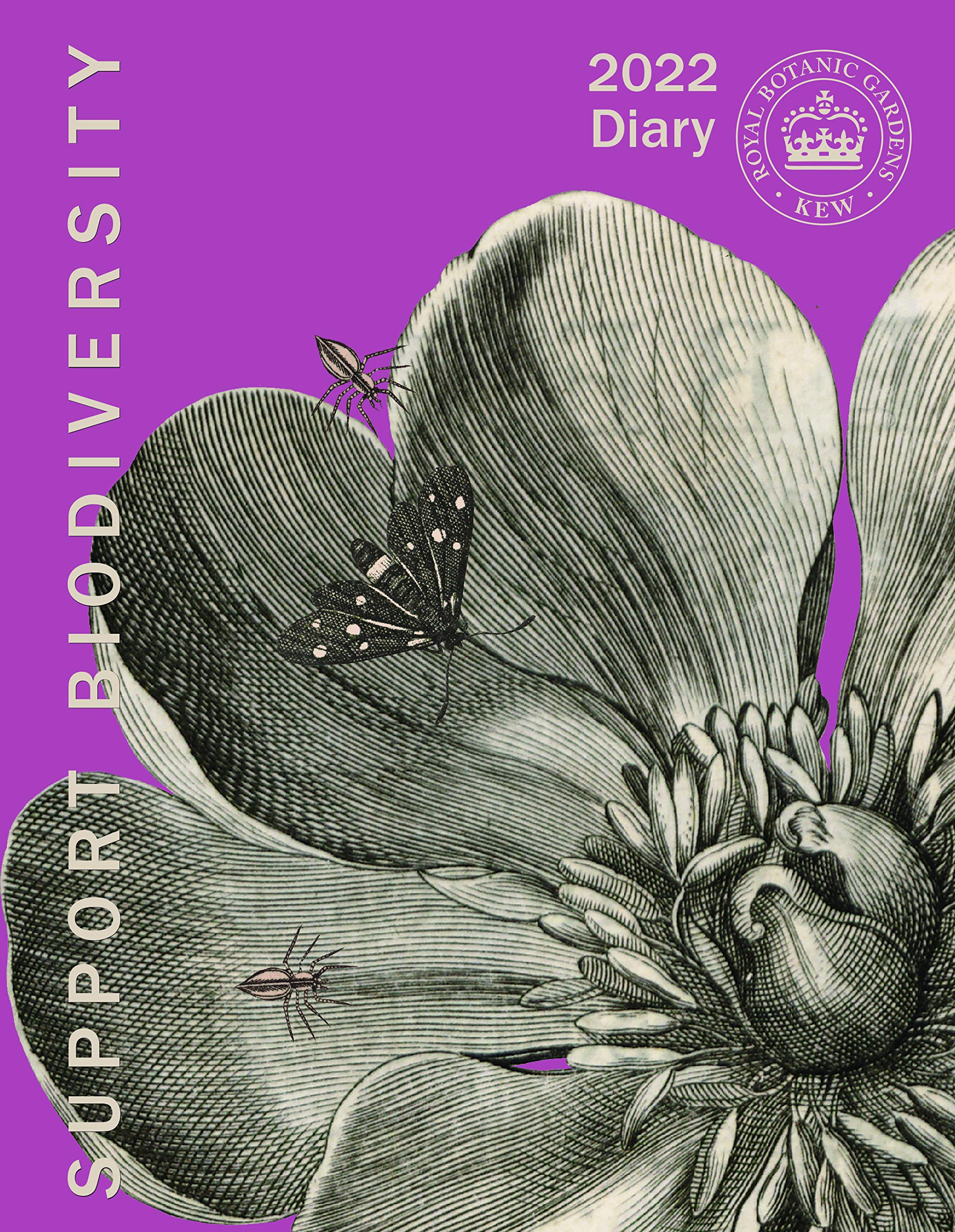 Royal Botanic Gardens Kew Deluxe A5 Diary 2022