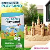The Glowhouse Childrens Play Sand for Soft Play Non Toxic Sand Pit UK Crafted view 2