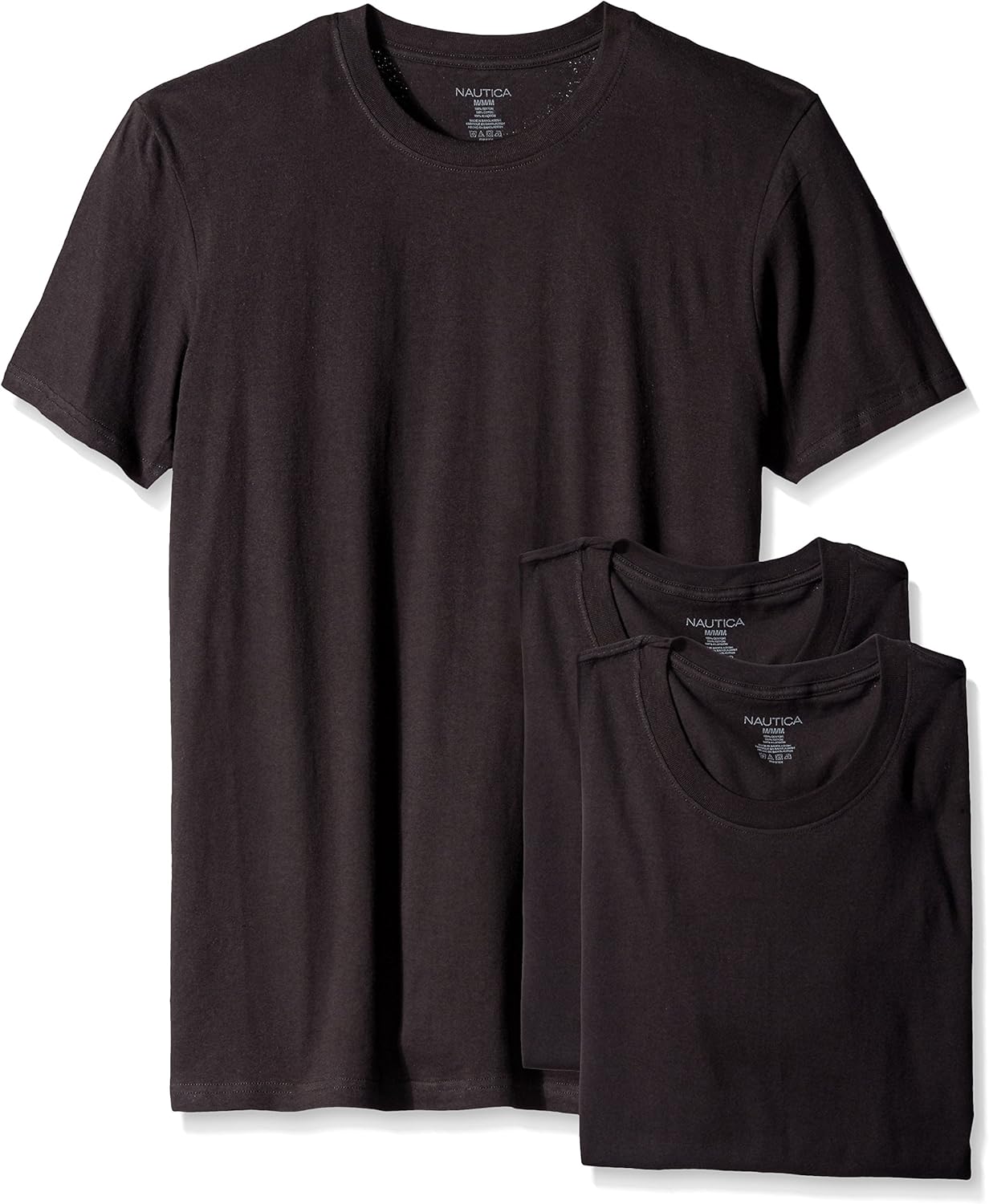 Cotton Crew Neck T-Shirt-Multi Packs at  Men’s Clothing store