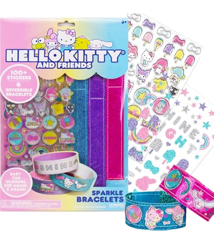 Hello Kitty Wortsuch-Puzzlebuch-Set – Mit 80 Seiten, Stiften, Aufklebern & Türhänger, Für Kinder