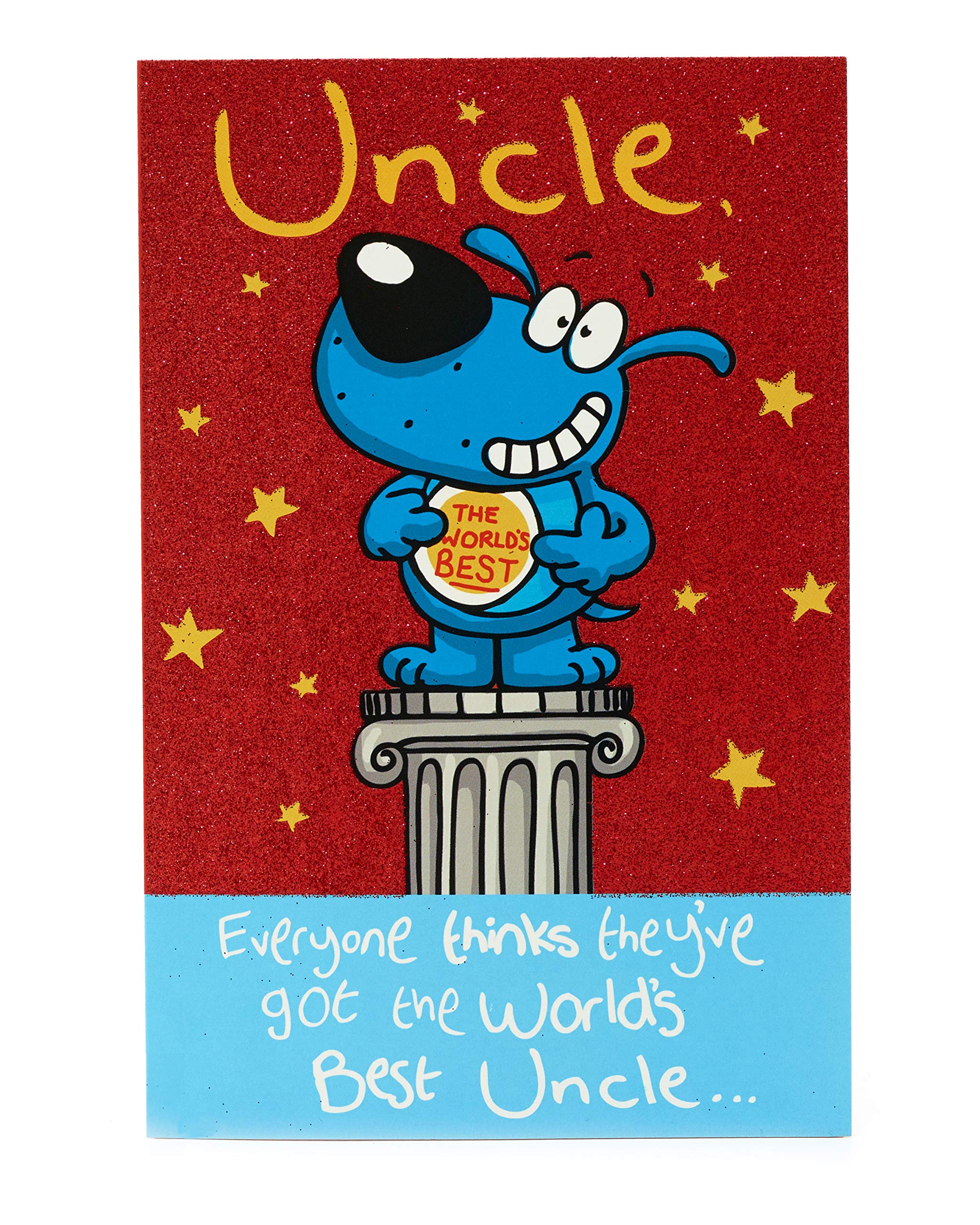 Uncle Birthday Card - Funny Birthday Card for Uncle - World's Best Uncle Birthday Card - Birthday Card for Him - Gift Card for Him - Uncle Birthday Gifts