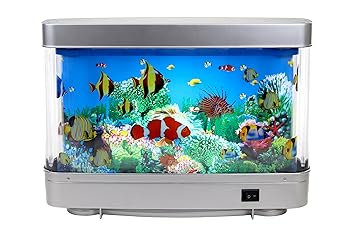 Lightahead Artificial Tropical Fish Aquarium Decorative Lamp Virtual Ocean In Motion Amazon In Pet Supplies