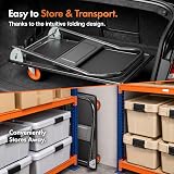 VonHaus Folding Platform Trolley 150kg Capacity Heavy Duty Platform Truck view 4