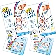 Crayola Color Wonder Mess Free Coloring Kit (120ct), 100 Mess Free Coloring Pages & 20 Mini Markers, Toddler Easter Basket Essentials, Travel Activity