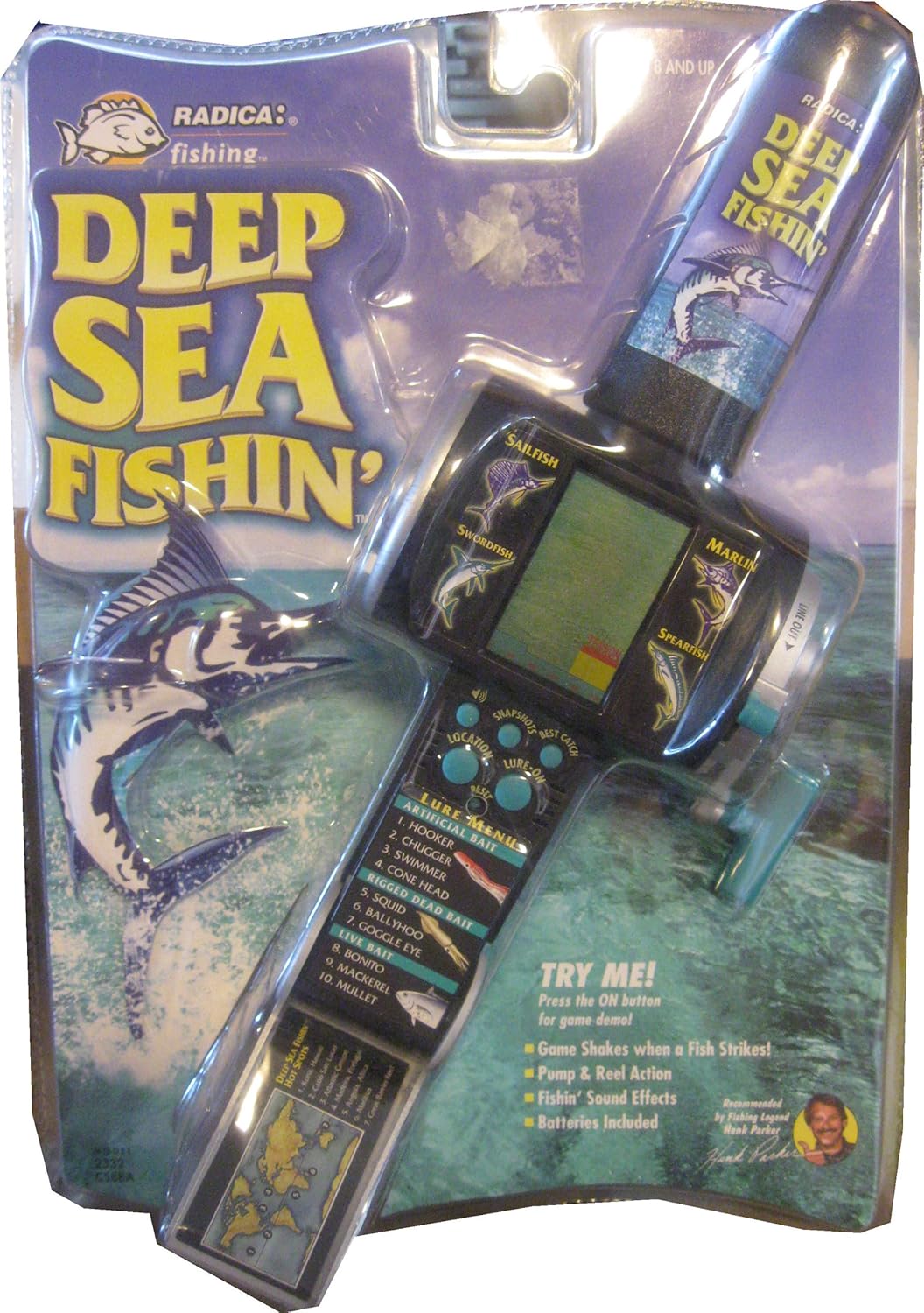 radica handheld fishing game