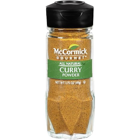 Mccormick curry Powder-Mild gourmet 1.75oz (052100002958)