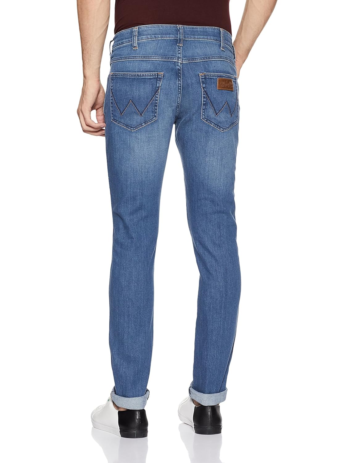wrangler men's skinny fit jeans