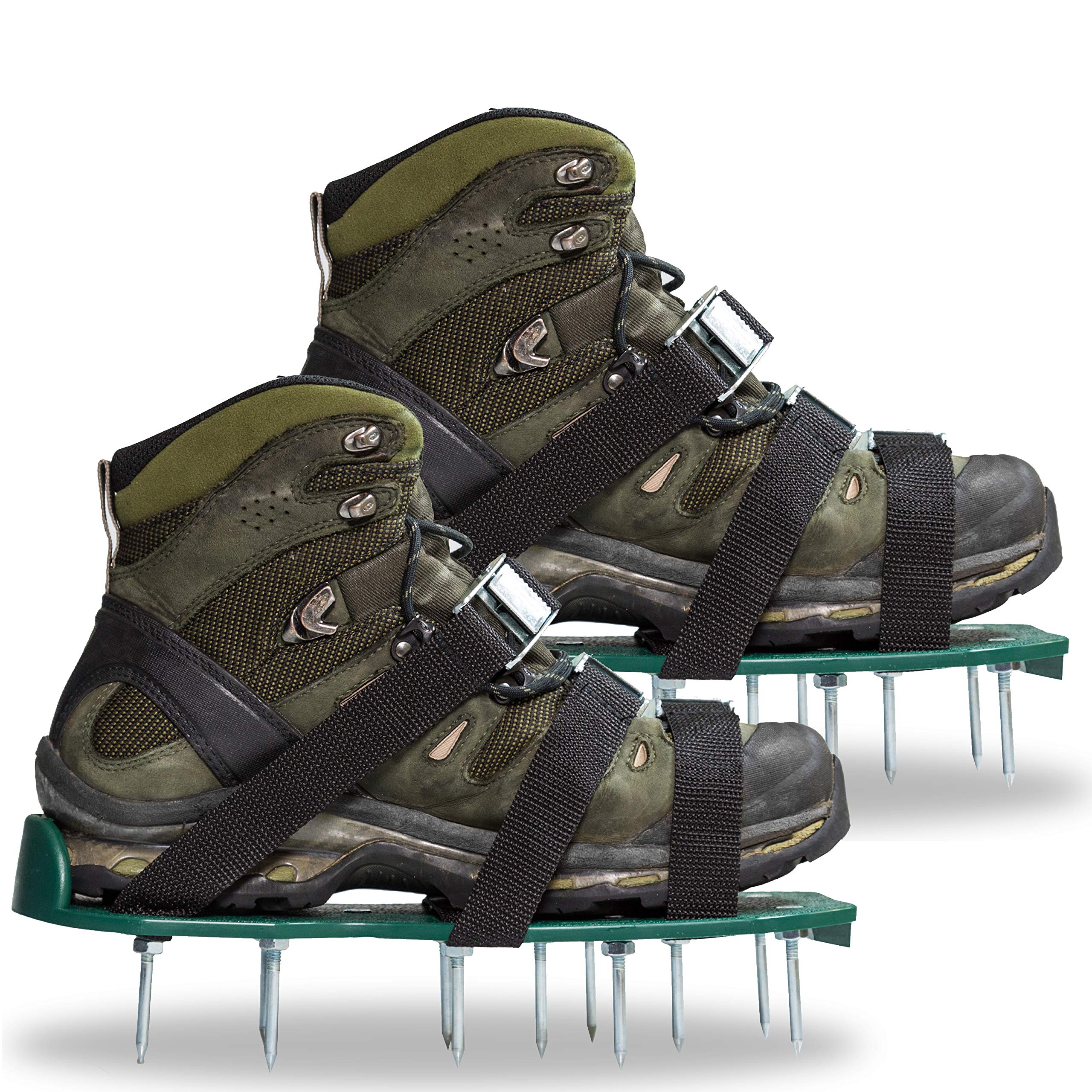 Buy Punchau Lawn Aerator Shoes w/Metal Buckles and 3 Straps Heavy