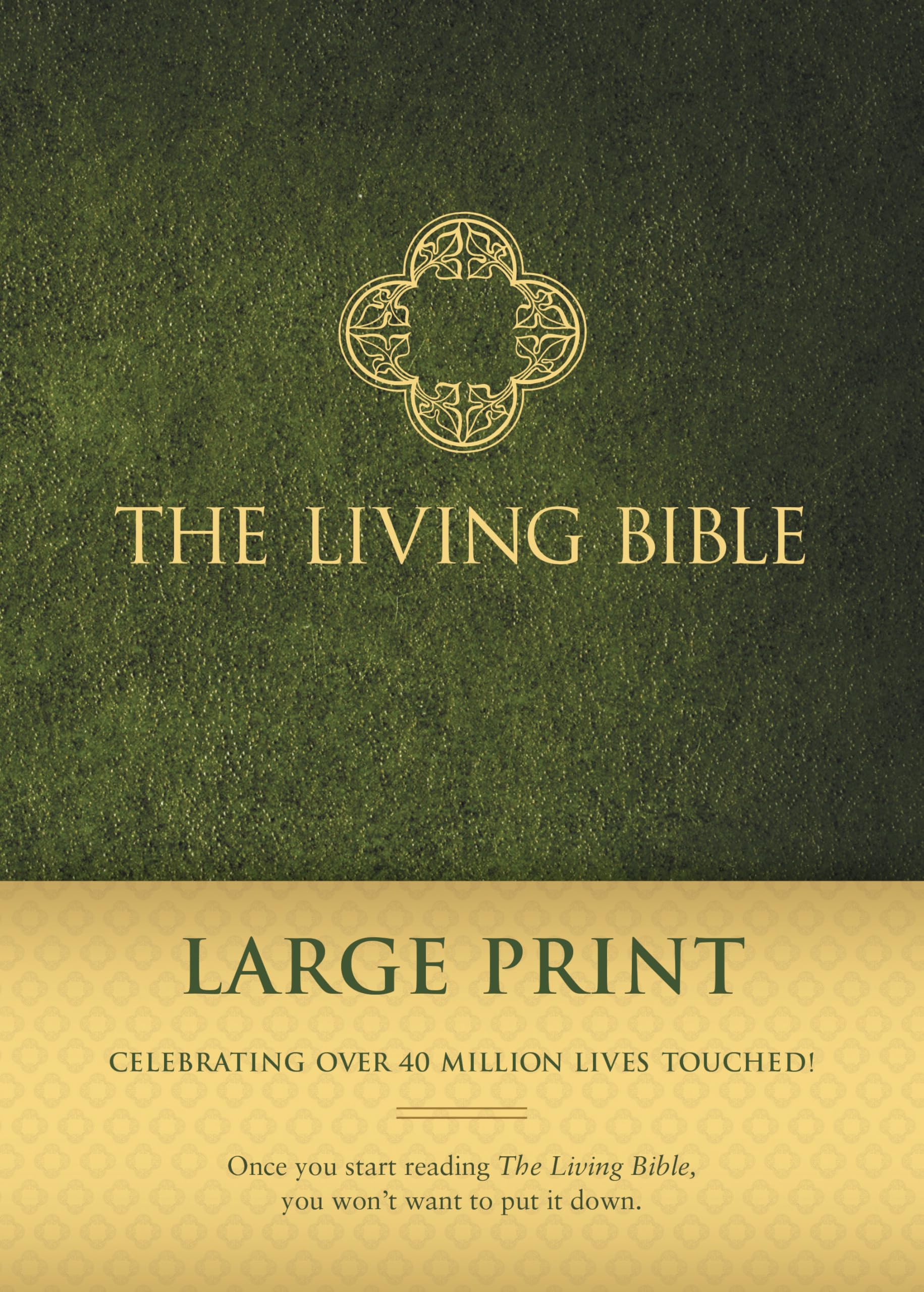 The Living Bible Large Print Edition (Hardcover, Green) The Living Bible Large Print Edition (Hardcover, Green) Hardcover