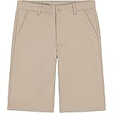 Nautica Boys' School Uniform Flat Front Twill