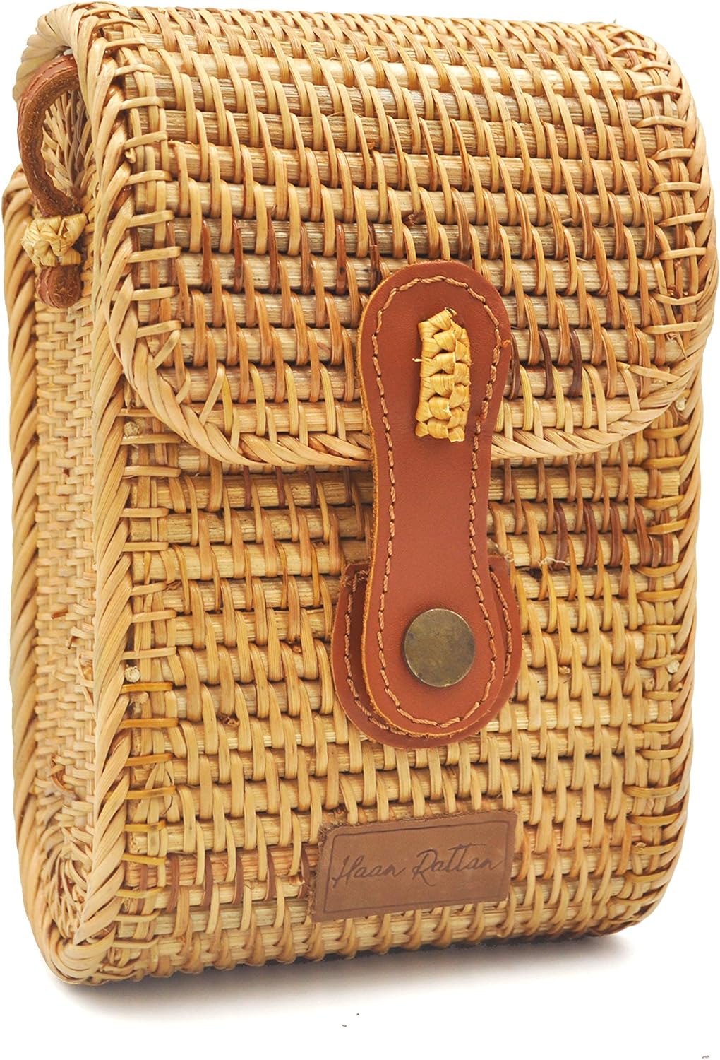 wicker crossbody bag