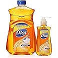 Dial Gold Antibacterial Liquid Soap with Moisturizer, 7.5 Oz Pump Bottle + 52 Oz Refill
