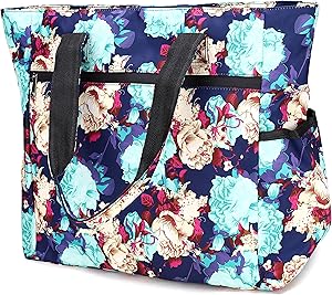 Nylon Large Lightweight Tote Bag Shoulder Bag for Gym Hiking Picnic Travel Beach Waterproof Tote Bags