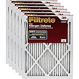 Filtrete MPR 1000 16 x 16 x 1 Micro Allergen Defense AC Furnace Air Filter, 6-Pack