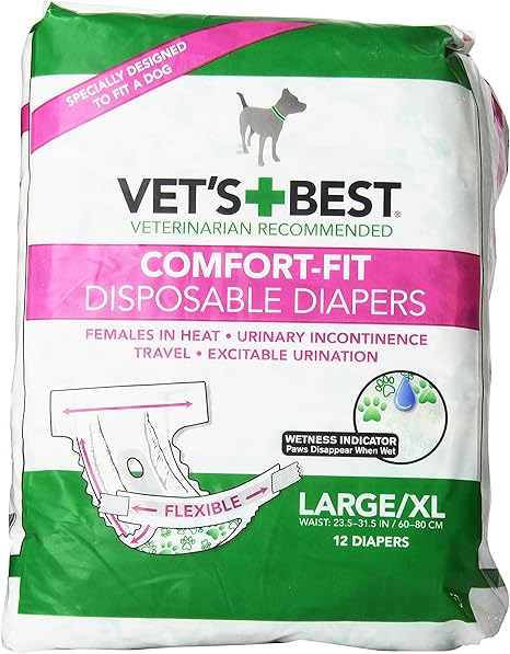 vet's best disposable diapers