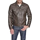 Levi's Men's Faux Leather Classic Trucker Jacket