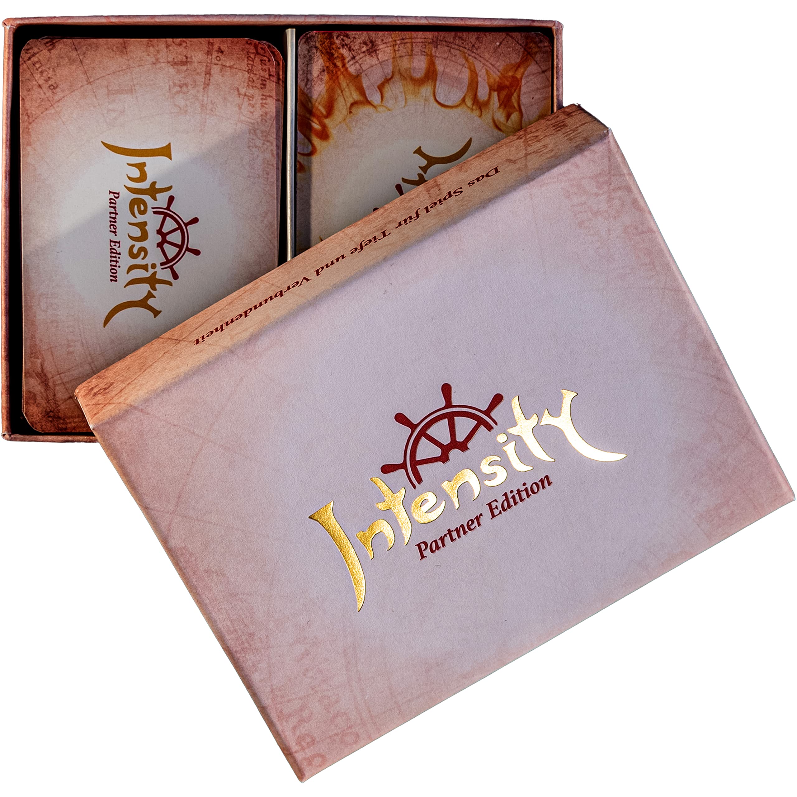 Intensity - Deep question card game for authentic connection in everyday relationships (Partner Edition)