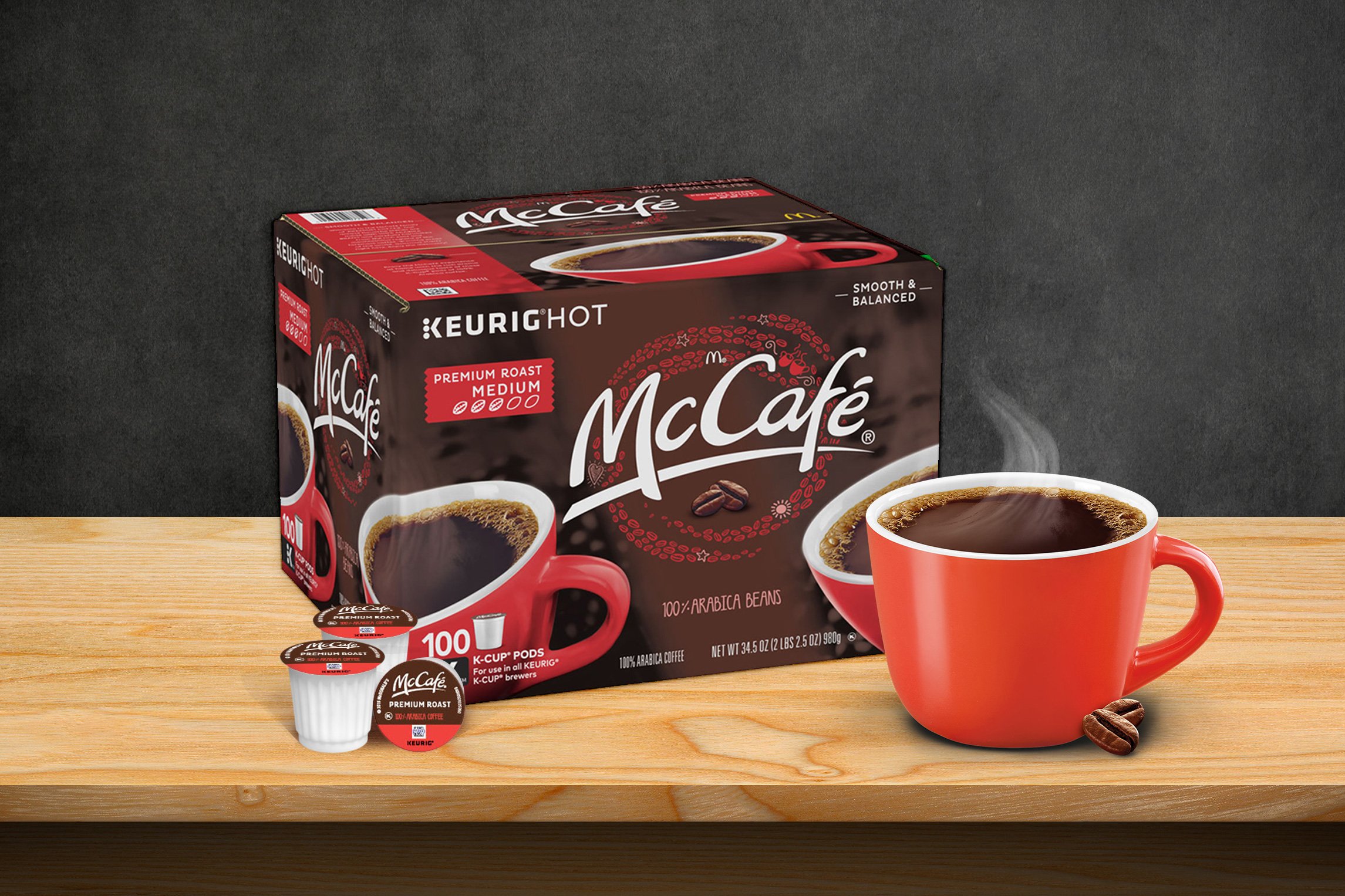 McCafe Premium Roast Coffee, KCUP PODS, 100 Count eBay