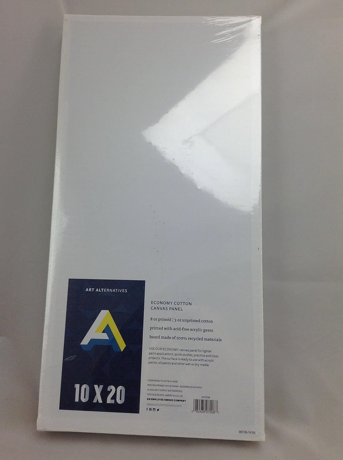 Art Advantage 5-Inch by 5-Inch Artist Canvas