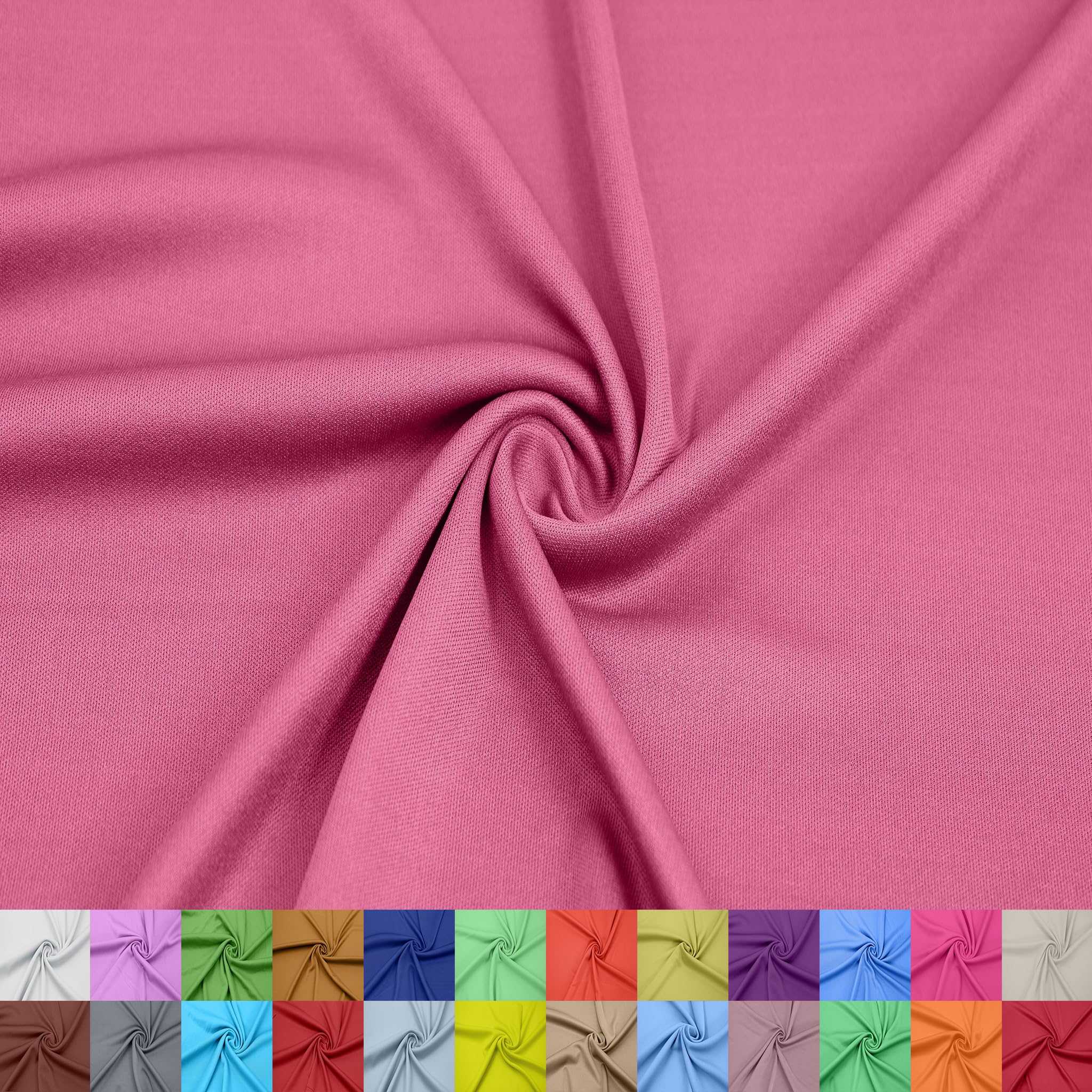 Texco Inc 60" Wide 100% Polyester Interlock Lining