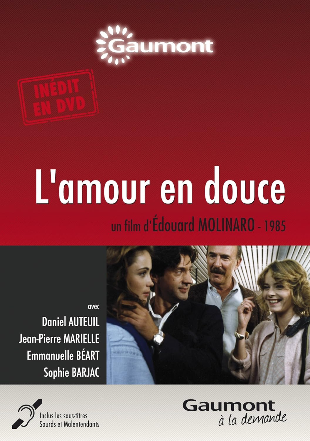 Amazon Com L Amour En Douce Daniel Auteuil Jean Pierre Marielle Emmanuelle Beart Edouard Molinaro Movies Tv