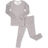 AVAUMA Baby Boys Girls Pajama Set 6M-7T Kids Cute Toddler Snug fit Pattern Design Pjs Cotton Sleepwear