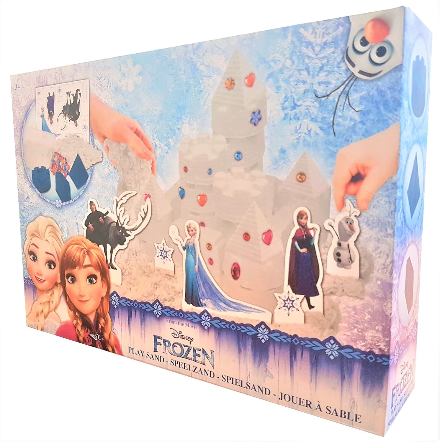 Disney – fr F – Set Castello di sabbia Regina delle Nevi