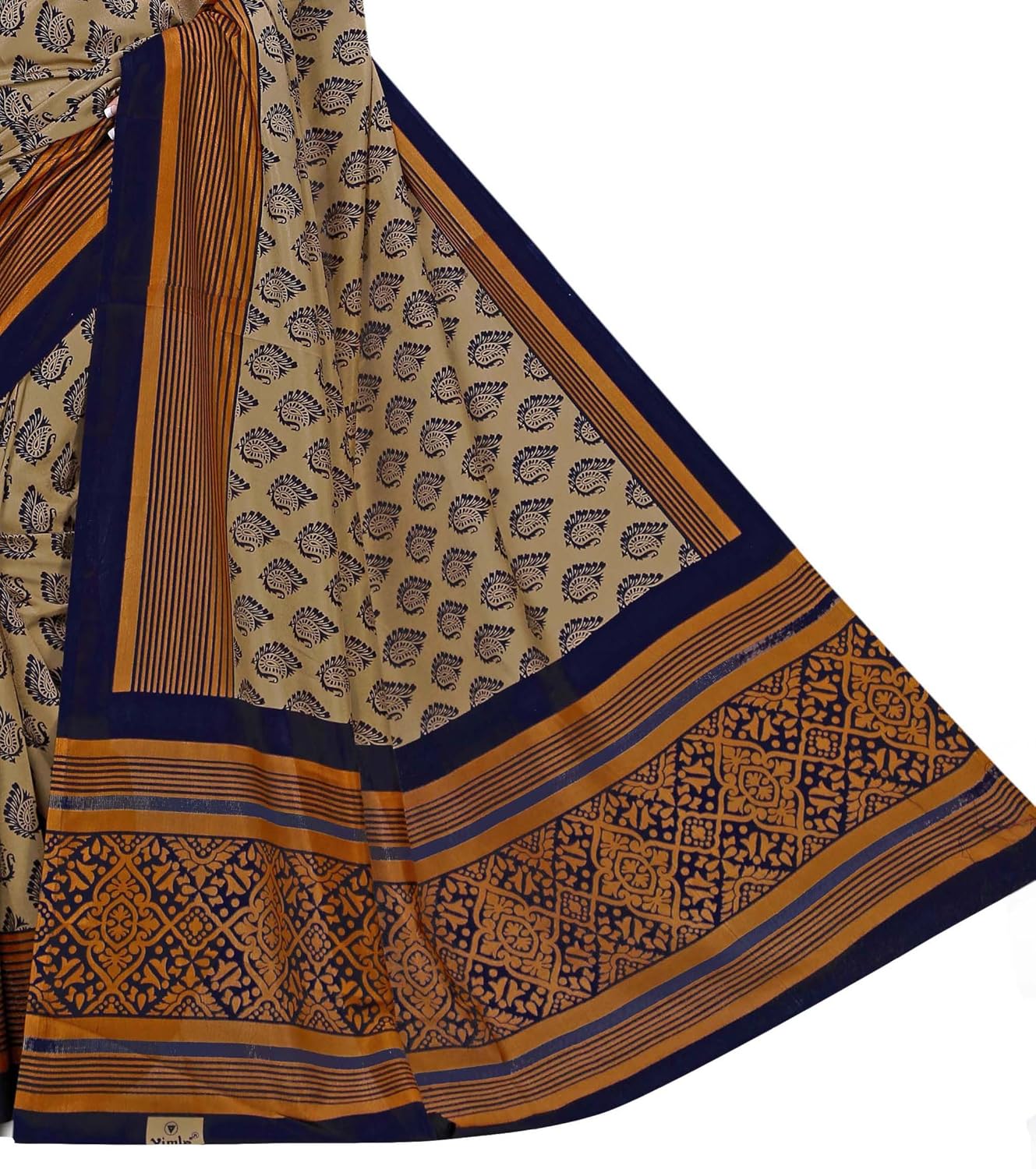 miraan art silk saree with blouse piece