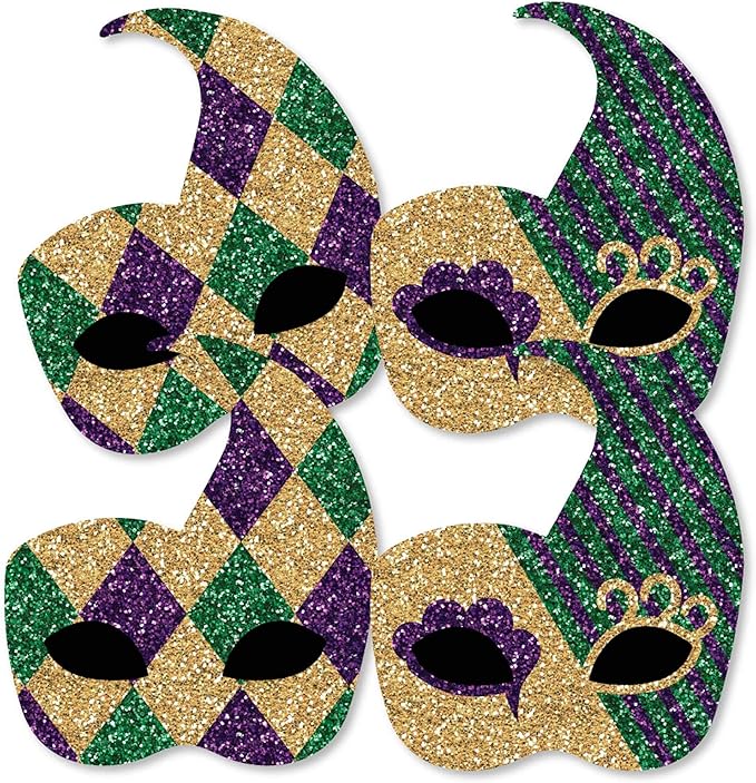 Mardi Gras Mask Decorations DIY Masquerade