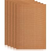 Honeydak 5 Pack Polymer Clay Oven Mat Non Skid Mat, 7.9 x 11.8 Inches | Safe Work Mat, Polymer Clay Bake Tool, Oven Liners, DIY Crafts Projects