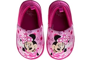 Josmo Girl Slippers - SweetHearts Minnie Mouse Dora the Explorer Frozen Winnie Pooh Paw Patrol Lilo and Stitch (Sizes: 3-4 Infants / 5-10 Toddlers / 11-12 Little Kids)