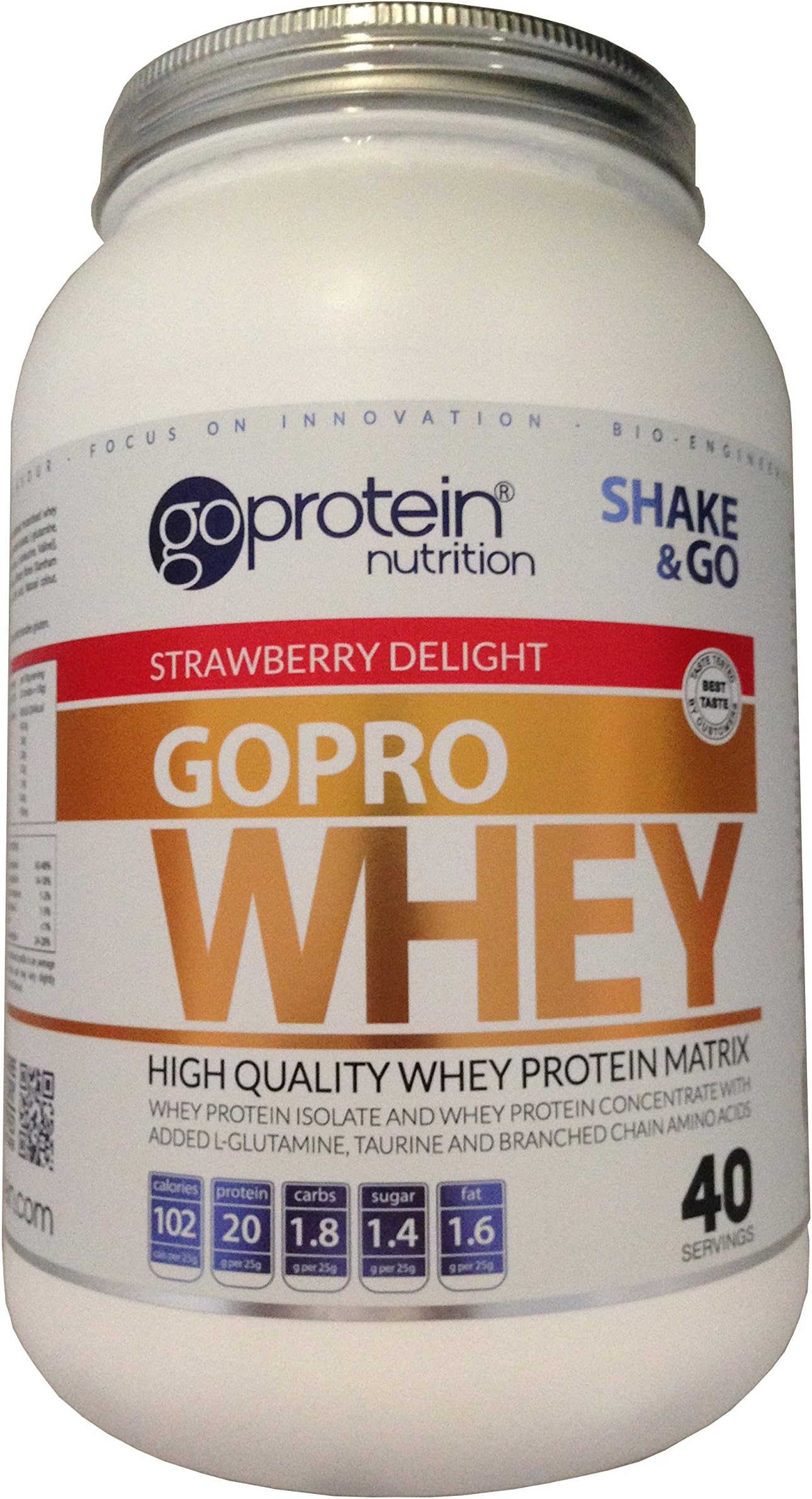 1kg Gopro Whey Strawberry