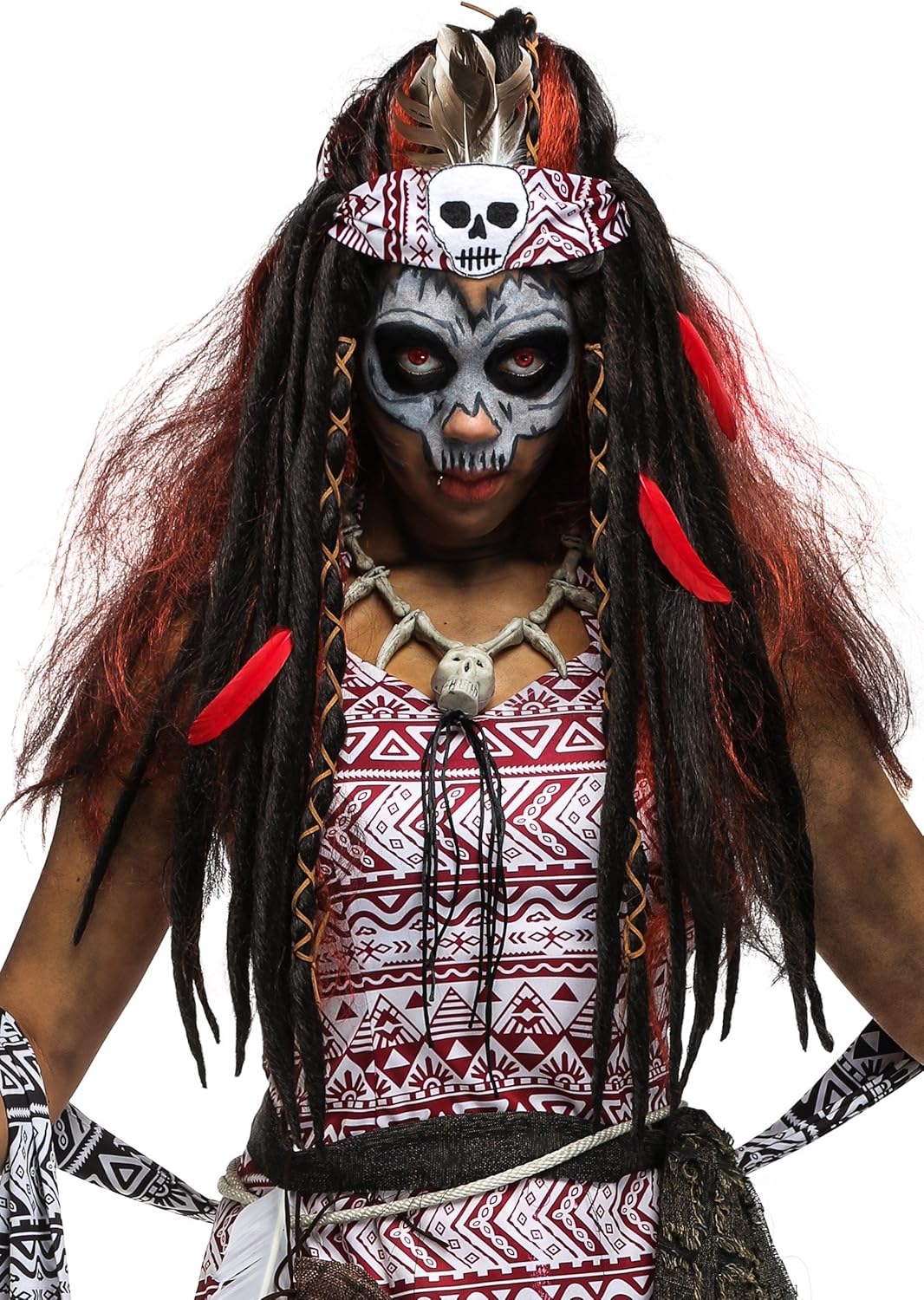 Voodoo Witch Women's Wig Standard Amazon.de Spielzeug